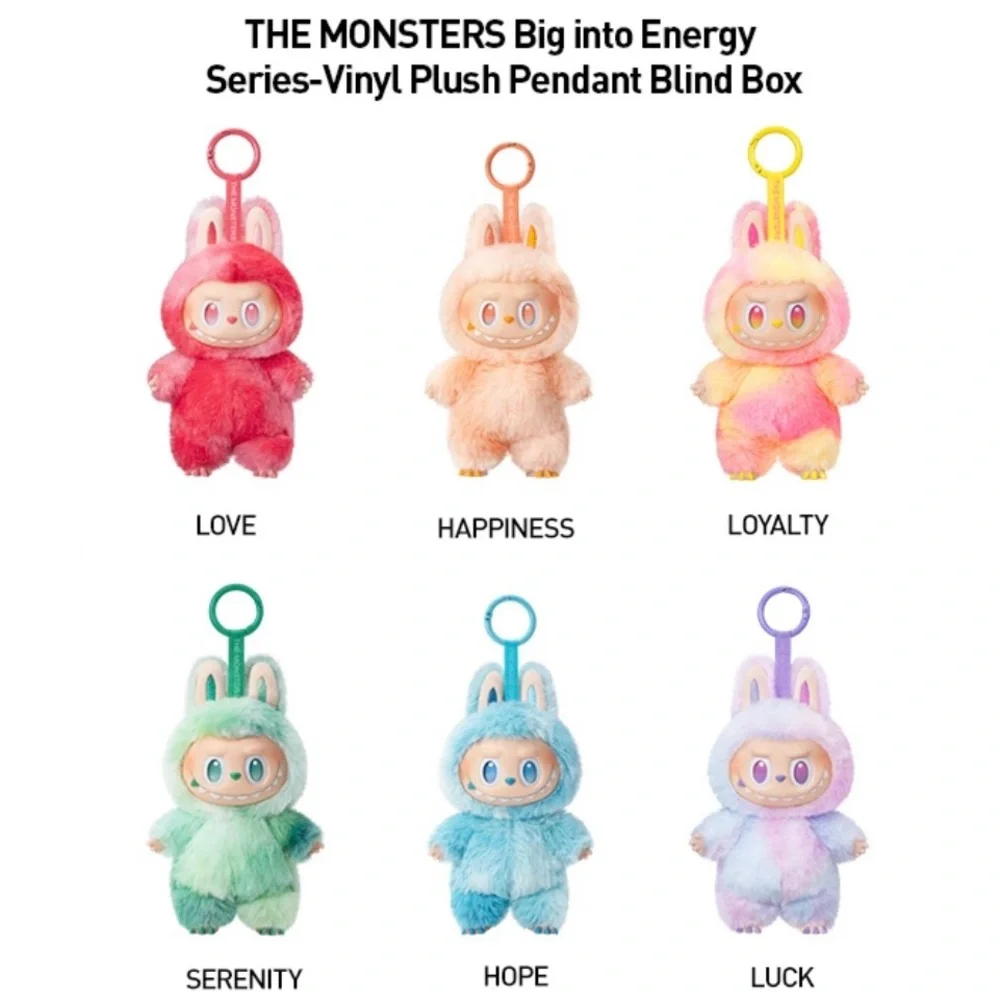 POP MART The Monsters - Labubu Big Into Energy Vinyl Plush Pendant Blind Box